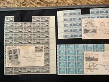 Lot of 3 Partial Sheets and 1st Day Issues -see photos