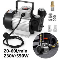 Dieselpumpe 230V 550W Heizölpumpe selbstansaugend Ölabsaugpumpe Kraftstoffpumpe