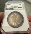 1881-O Pci MS65+ Morgan Silver Dollar Toner