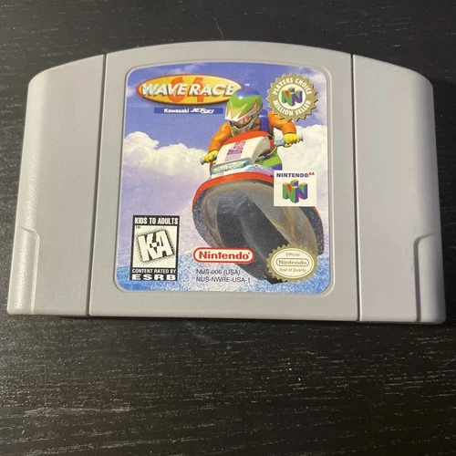 Wave Race 64 Game for Nintendo 64 N64 System *AUTHENTIC* *TESTED*