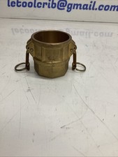 Brass Camlock Coupler Female Adapter D-250 with Arms 3-1/2” Type C Fitting P-724