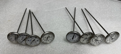 lot 8 Fisherbrand Ertco Durac Thermometers