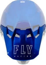 Fly Racing Formula CC Centrum Helmet Visor/Peak Metallic Blue/Light Gray