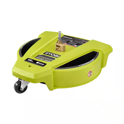 #ad RYOBI 15 in. 3400 PSI Gas Pressure Washer Surface Cleaner w Caster Wheels $60.99