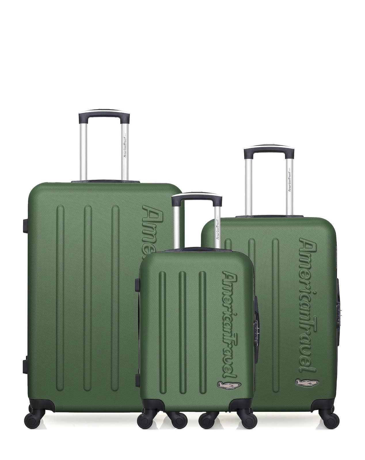 Lot de valises AMERICAN TRAVEL BRONX : l'ensemble idéal pour vos vacances en famille et weekends