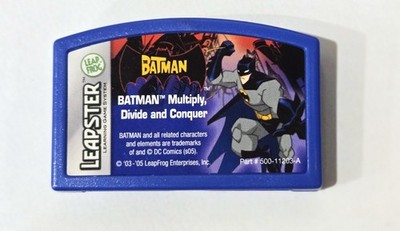 Leapster LeapFrog Learning Game - BATMAN Strength in Numbers Multiply, Divide