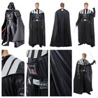 Wars Sith Darth Vader Anakin Skywalker Black suit Cloak fullset Cosplay Costume