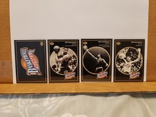 1992-93 Upper Deck - Basketball Heroes Wilt Chamberlain Lot of 4 Cards EXMT 