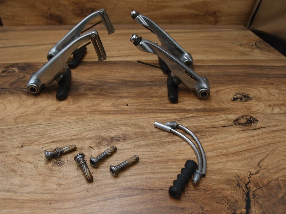 1996 Shimano Deore LX V brakes BR-M600 VIA Japan set for MTB - Image 2 of 4