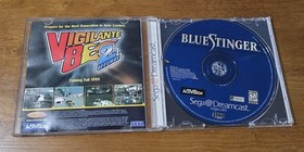 B-147 VINTAGE SEGA DREAMCAST BLUE STINGER GAME TESTED AND WORKING