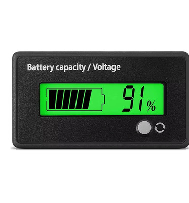 LCD Digital 12V Batterie Ladekapazität Statusanzeige Anzeige Monitor Messgerät