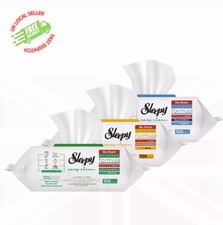 Sleepy Multi Surface Cleaning Wipes Towels White Vinegar Bicarbonate White Soap