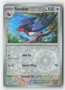 Swellow 157/182 Destined Rivals Reverse Holo