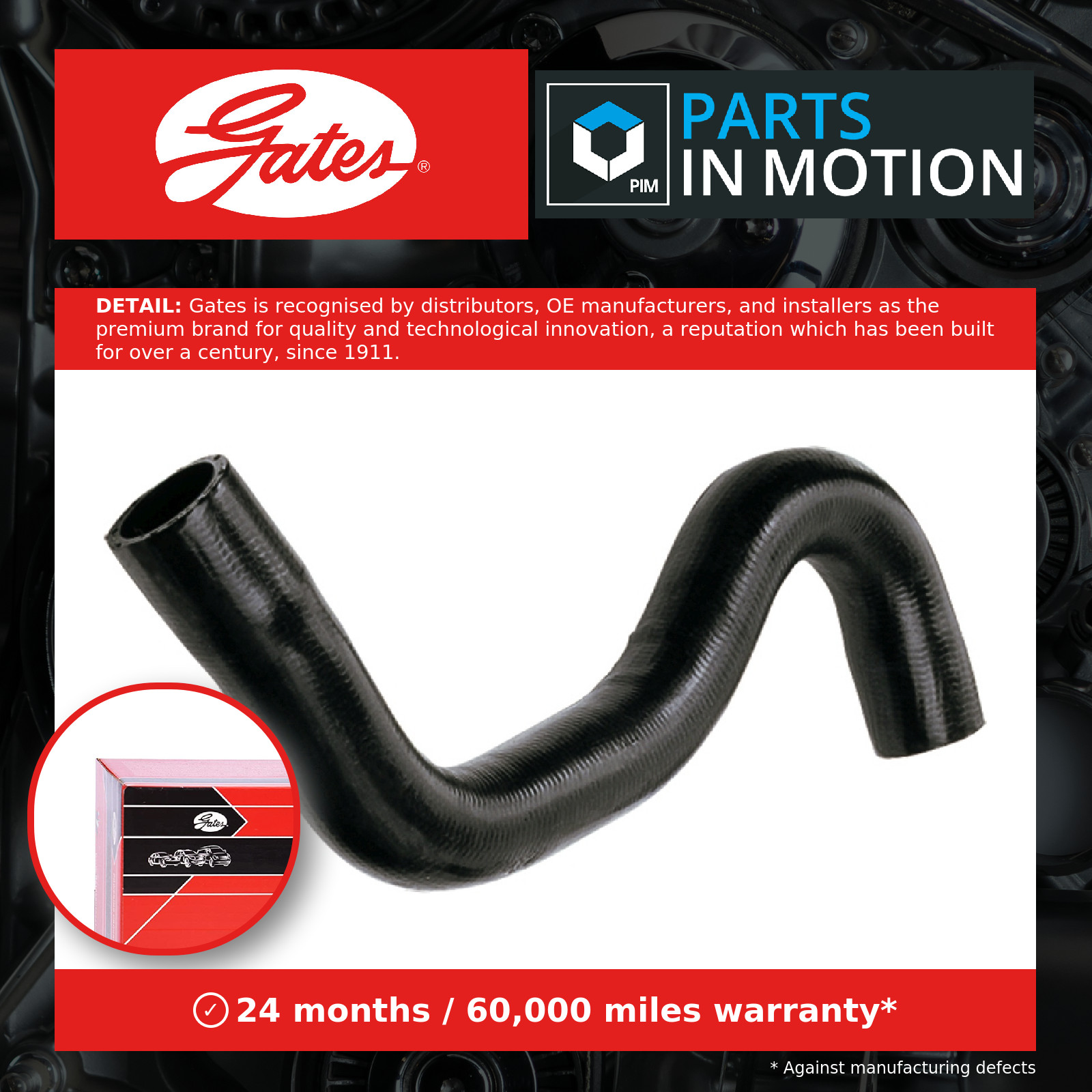 Fits GATES-PRZEWODY 3981 RADIATOR JOSE - Image 4