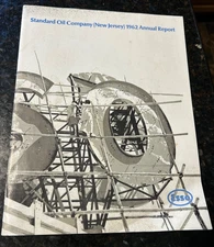 1962 Annual Report Standard Oil Company Of New Jersey   Esso