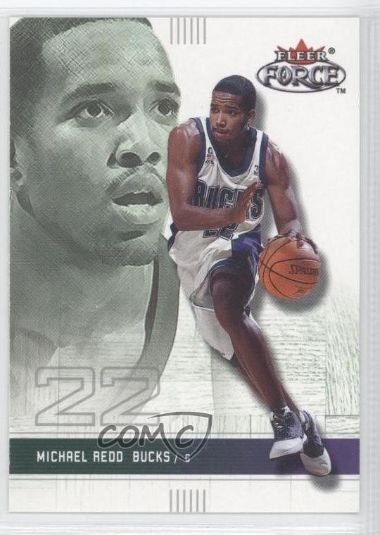 2001-02 Fleer Force Michael Redd #175 0n6