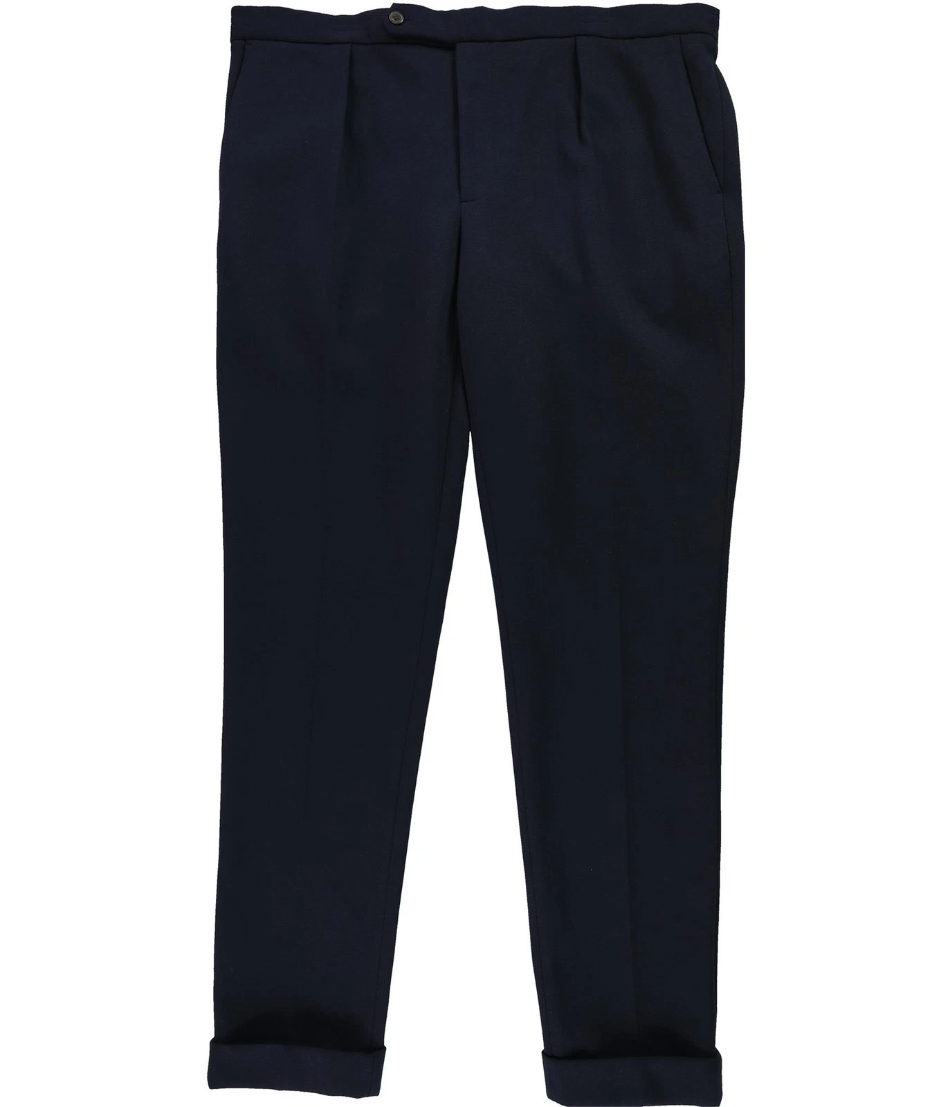Ralph Lauren Mens Double Knit Suit Straight Leg Casual Pants