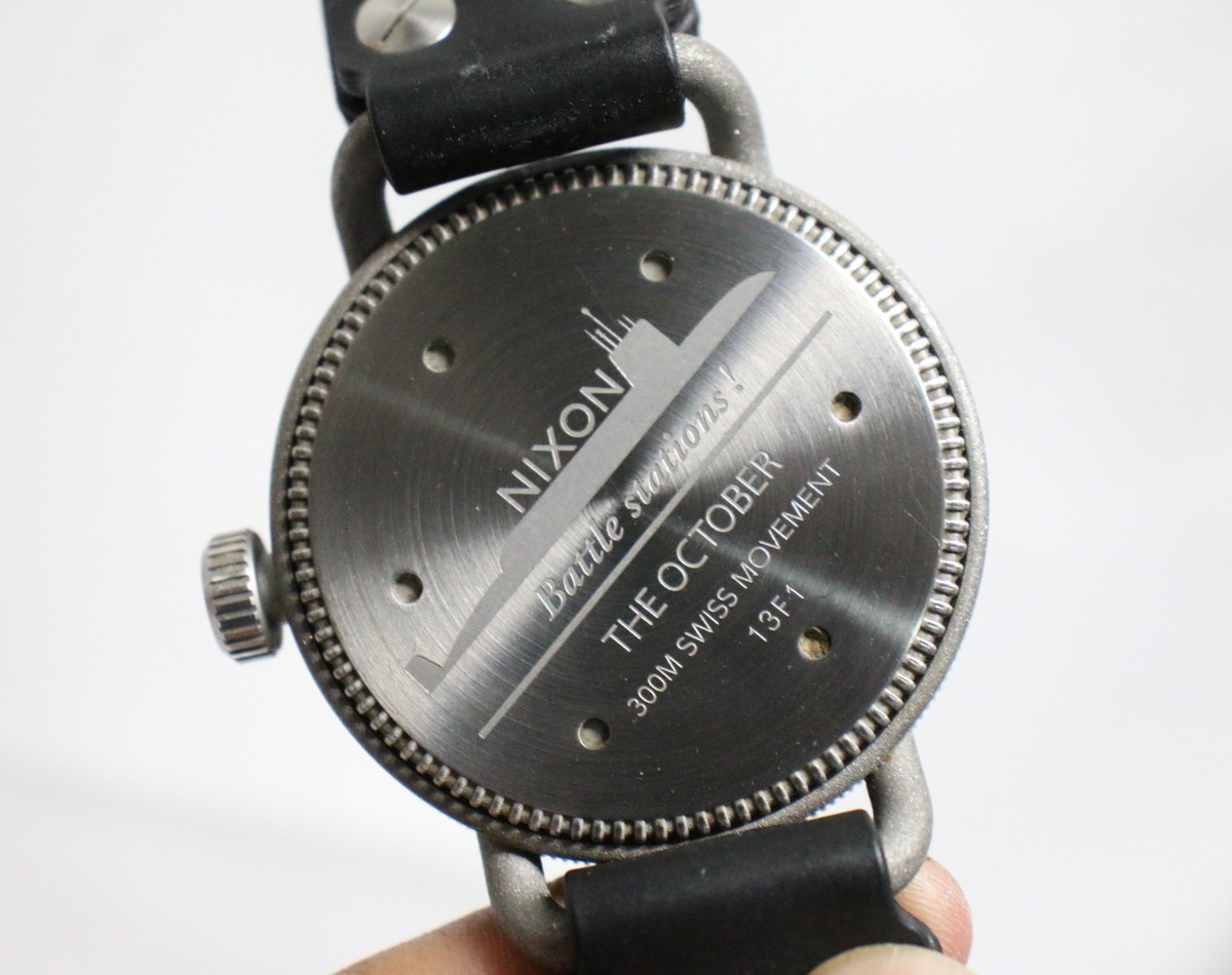 Nixon BATTLE STATIONS WATCH The October 300 Meters Swiss Movement 
