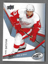 PAVEL DATSYUK 2008-09 UPPER DECK HOCKEY ICE !! CARD #75 RED WINGS
