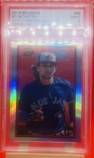 2019 Bowman 1989 Bowman Baseball 30th Anniversary Chrome Bo Bichette PSA 9