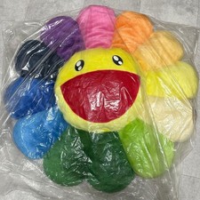 Takashi Murakami Kaikai Kiki Rainbow Flower Cushion Large 1m Unused