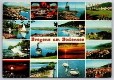 Postcard Scenes from Bregenz, Shores of Lake Constance (Bodensee) in Austria