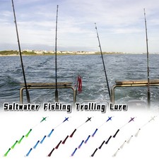 Margherita Catena Uccellino Teaser Pesca Salata Trolling Esche Set Esca Piuma con Gancio