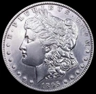 1895-O Morgan Silver Dollar Coin CHOICE AU++