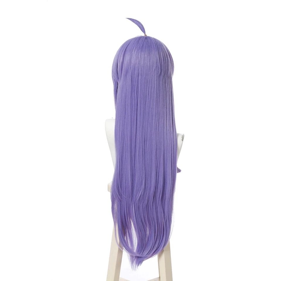 LOL Spirit Blossom Kindred Cosplay Wig Long Purple Braided Wig - Image 3 of 3