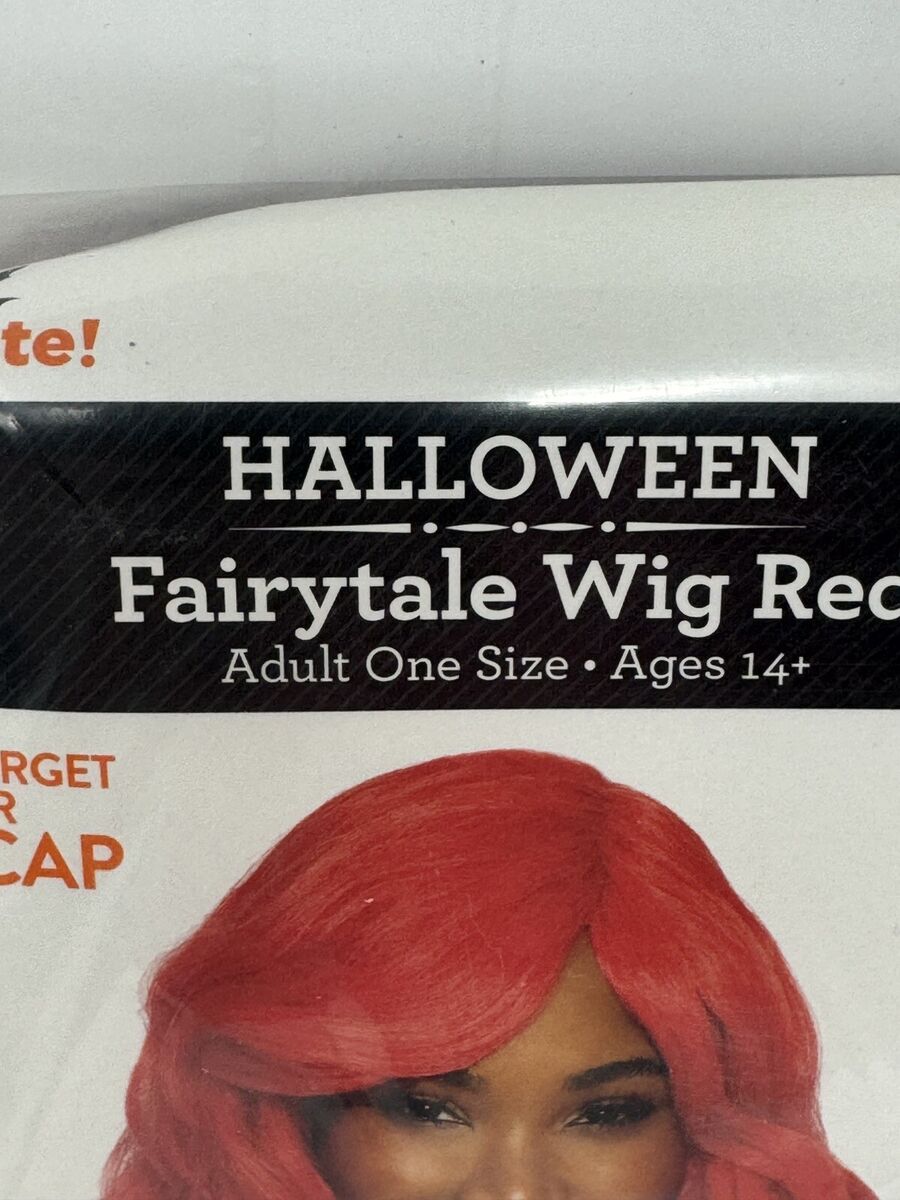 Halloween Fairytale Wavy Wig, Red, Way to Celebrate, Fairy Halloween Fairytale Wavy Wig, Red, Way to Celebrate, Fairy