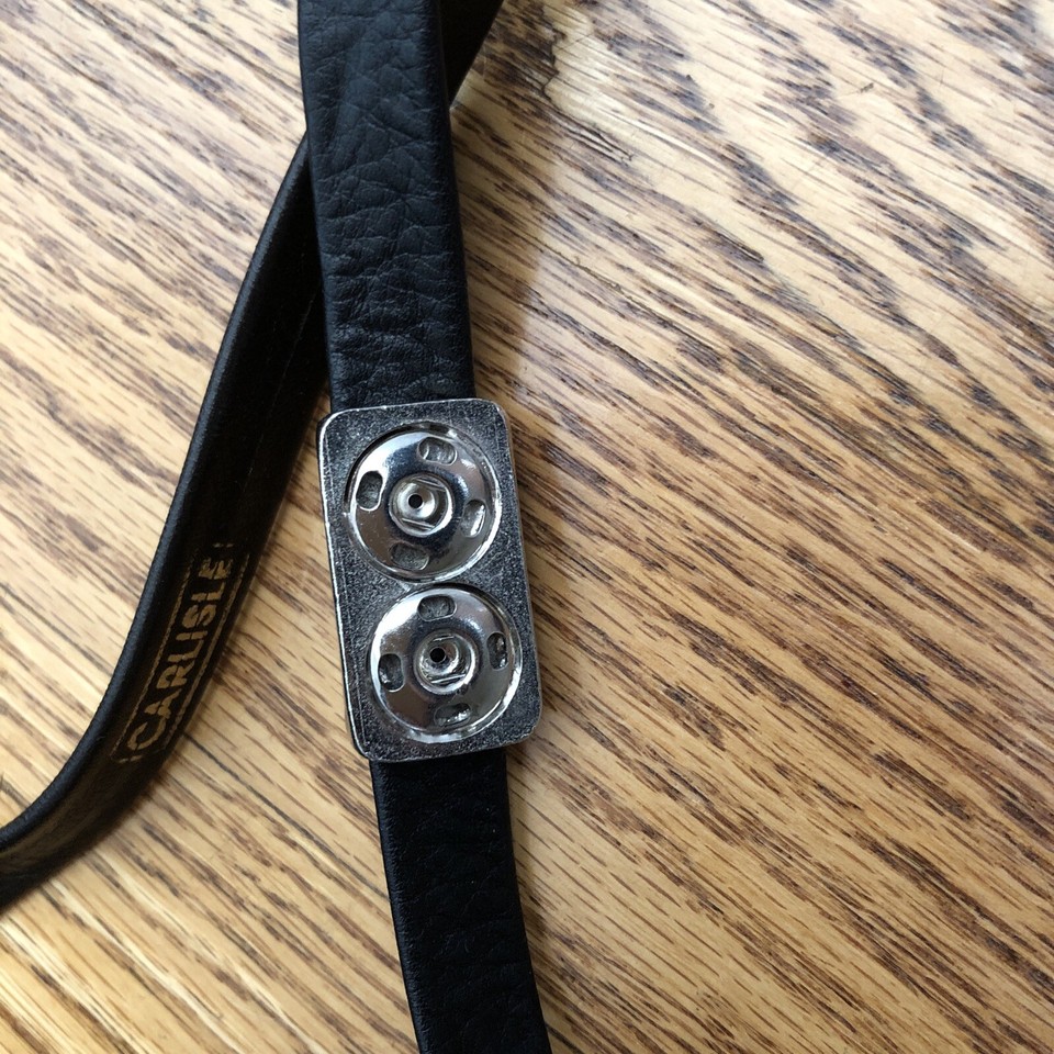 Carlisle Leather 2 Belts In 1 Black Brown Turquoise Enameled Floral