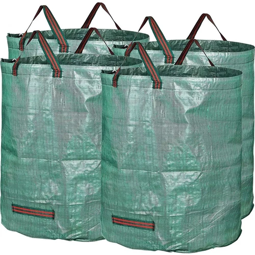 4x 272 Liter Gartensack Set Laubsack Rasensack Gartenabfallsack Gartentasche XXL - Bild 4 von 16