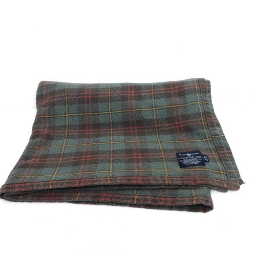 Vintage Heritage Ralph Lauren Home Tartan Plaid Throw Blanket Twin 66x90” - Picture 3 of 7