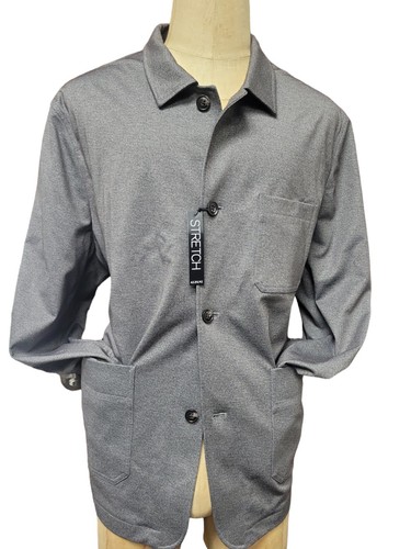 Alfani Stretch Fit Shirt Jacket. Size XXL. New With Tags - Picture 3 of 7