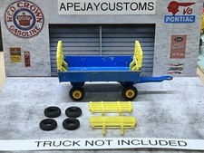 MATCHBOX SERIES - NO 40 - HAY WAGON TRAILER TIRES AND ENDS ONLY 