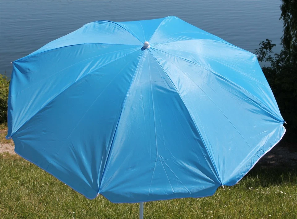 Sonnenschirm 175cm Strandschirm Gartenschirm Marktschirm Balkonschirm knickbar S - Bild 2 von 4