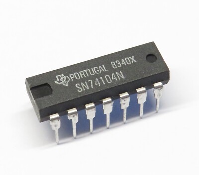 5 Stück SN74104N gated J-K master-slave flip-flop DIP14, Texas Instruments