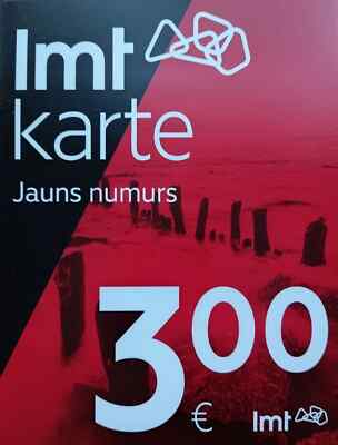 Latvian LMT sim card. Sim card from Latvia. Ready to use in most countries
