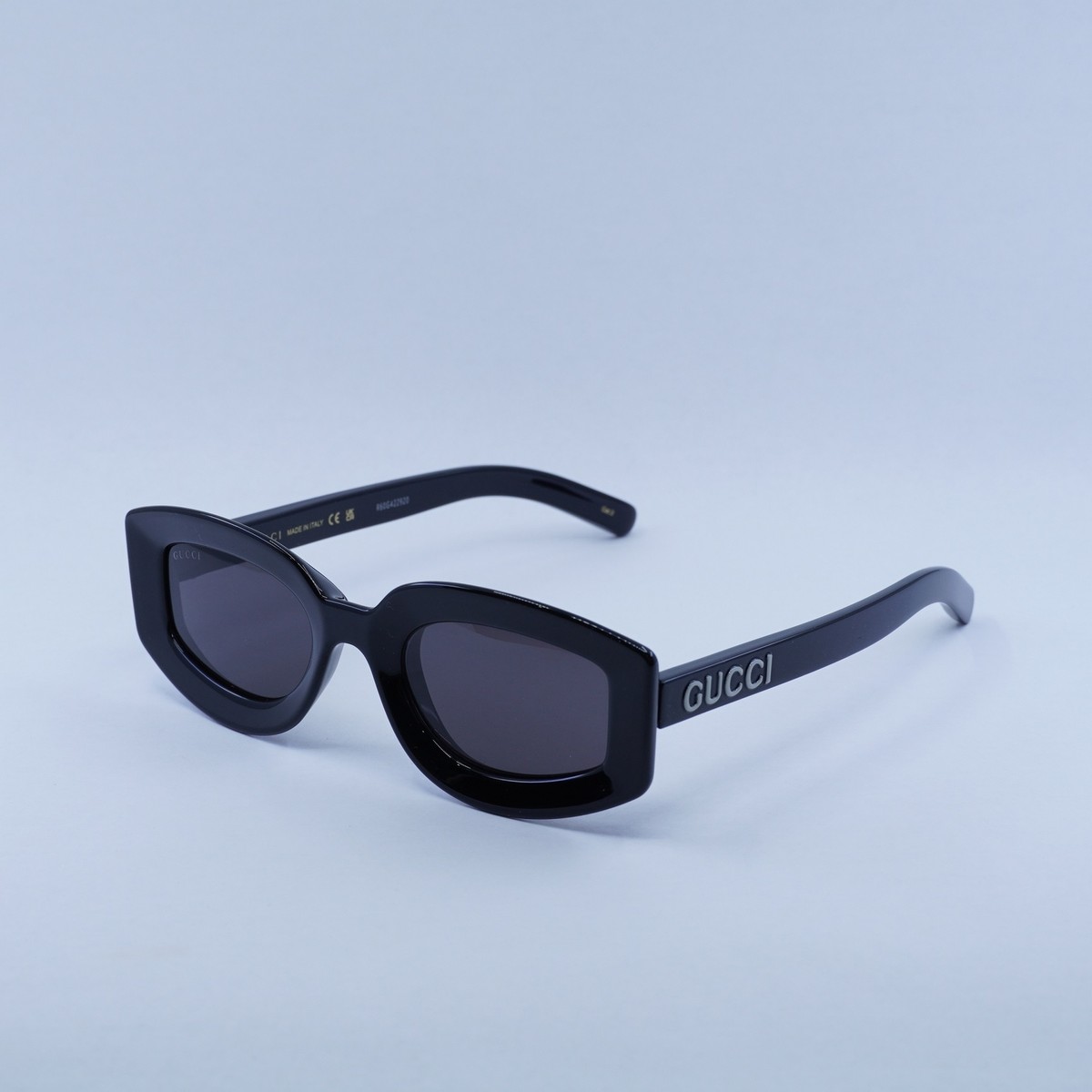 New GUCCI GG1719S 001 Black/Grey 51-23-145 Sunglasses | eBay