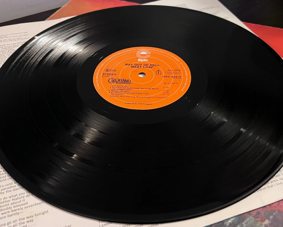 MEAT LOAF - Bat Out Of Hell (Holland Pressing) - 12" Vinyl Record LP - VG - Image 3 of 3