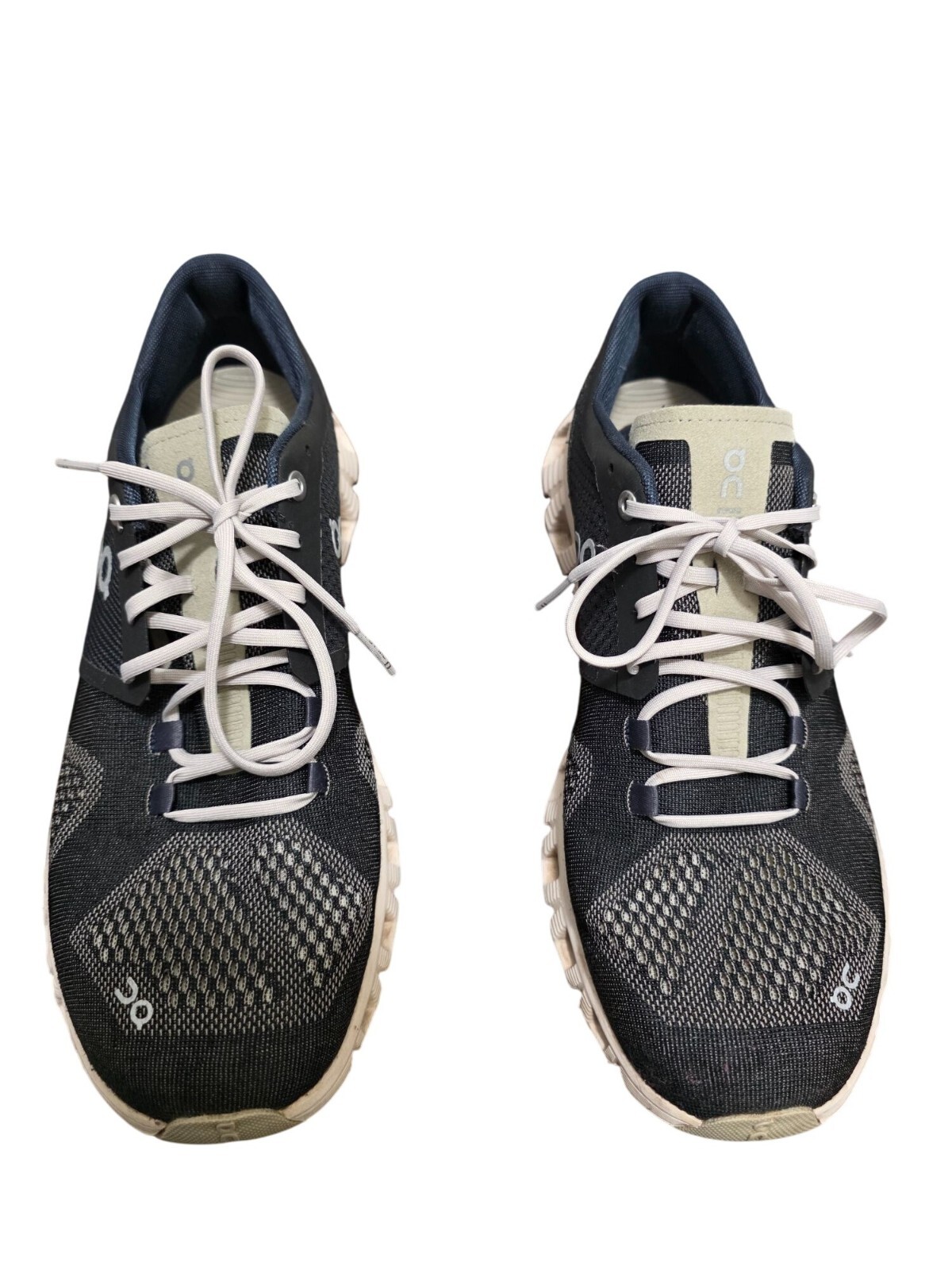 On Running Cloud X Women's Athletic Shoes Size 9.5 Black & White Mesh Breathable