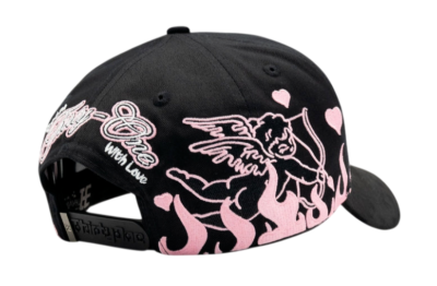 31 HATS BLACK NY LOVE VALENTINES SNAPBACK HAT WITH HEART BOX