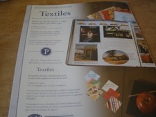 Creative Memories TEXTILES Printed Photo Mounting Paper Pack 10 x 12