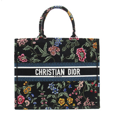 Shopper Tasche Schwarze Tasche Mit Blumen Blumen Handtaschen