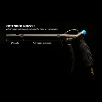 Capri Tools Accessory Set For Windstorm EX High Performance Air Blow Gun, 4-Piece In The Air