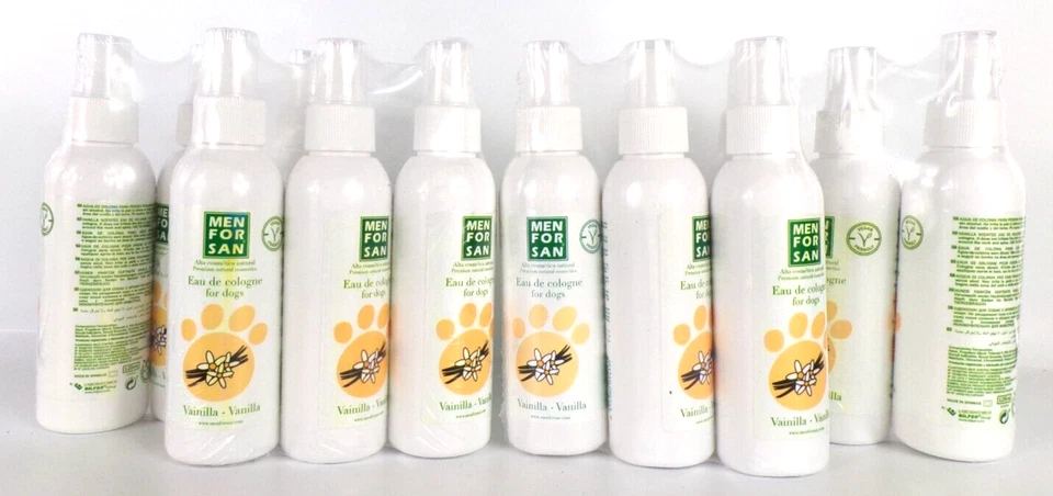 Men for san Eau de Cologne pour Chiens Vanille 12 X 125ml - Photo 2/2