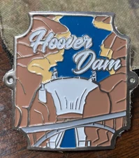 Hoover Dam  Hiking Staff Stick Medallion NEW