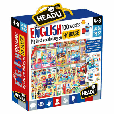 Headu | Easy English 100 Wörter My House | Fun Educational Learning Set