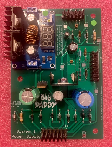 Big Daddy BD-GTLB-SYS1 Power Supply board for Gottlieb System 1 pinball machines