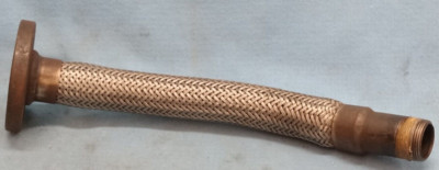 UNKNOWN BRAND FLOATING FLANGE 1-1/4'' MALE NPT THREAD CT. 11 5/8'' FLANGE HOLES